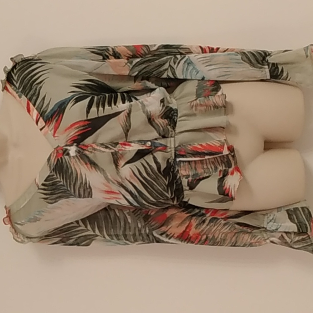 Guess, Floral Print Top (XL fits like L)